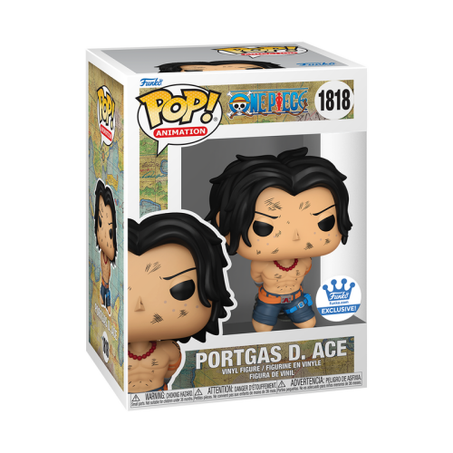 ФІГУРКА FUNKO POP One Piece Pop! Portgas D. Ace (Execution) with Pop! Protector ФІГУРКА FUNKO POP One Piece Pop! Portgas D. Ace (Execution) with Pop! Protector