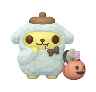Sanrio Pop! Pompompurin with Pumpkin Bucket (Flocked)