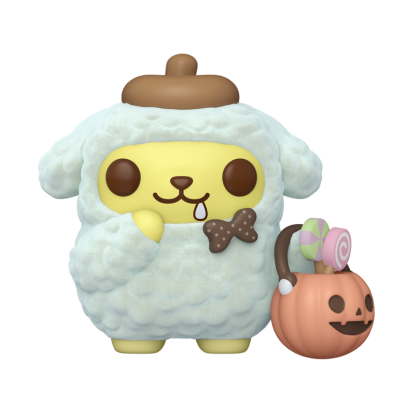 Sanrio Pop! Pompompurin with Pumpkin Bucket (Flocked) - фото 1