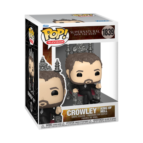 ФІГУРКА FUNKO POP Supernatural - Premium Crowley King of Hell / ФАНКО ПОП Надприродне - КРОУЛІ