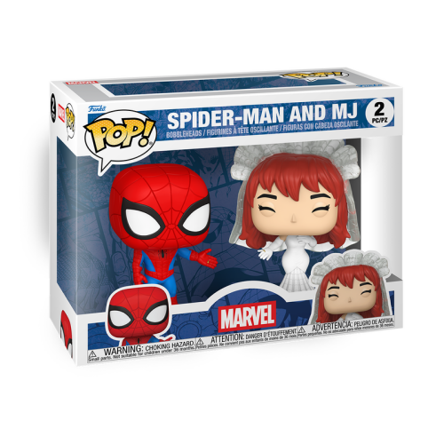 ФІГУРКА FUNKO POP MARVEL - Spider-Man and MJ 2-Pack / ФАНКО МАРВЕЛ - ЛЮДИНА ПАВУК ТА МЕРІ ДЖЕЙН