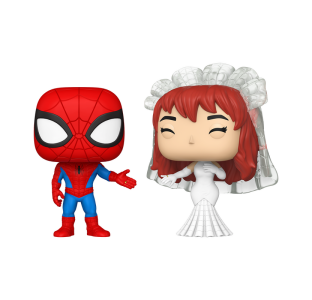 ФІГУРКА FUNKO POP MARVEL - Spider-Man and MJ 2-Pack / ФАНКО МАРВЕЛ - ЛЮДИНА ПАВУК ТА МЕРІ ДЖЕЙН