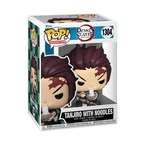 ФИГУРКА POP DEMON SLAYER - TANJIRO WITH NOODLES / ФАНКО ПОП КЛИНОК РАССЕКАЮЩИЙ ДЕМОНОВ - ТАНДЖИРО КАМАДО