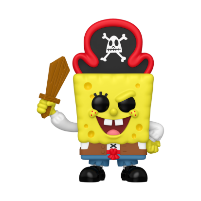 ФІГУРКА FUNKO POP Nickelodeon - SpongeBob SquarePants (Pirate) / ФАНКО НІКЕЛОДІАН - ГУБКА БОБ ПІРАТ - фото 1