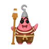 ФІГУРКА FUNKO POP Nickelodeon -Patrick Star (Pirate) / ФАНКО НІКЕЛОДІАН - ПАТРІК ПІРАТ - фото 1