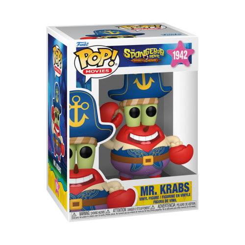 ФІГУРКА FUNKO POP Nickelodeon -  Mr. Krabs (Pirate) / ФАНКО НІКЕЛОДІАН - МІСТЕР КРАБС ПІРАТ