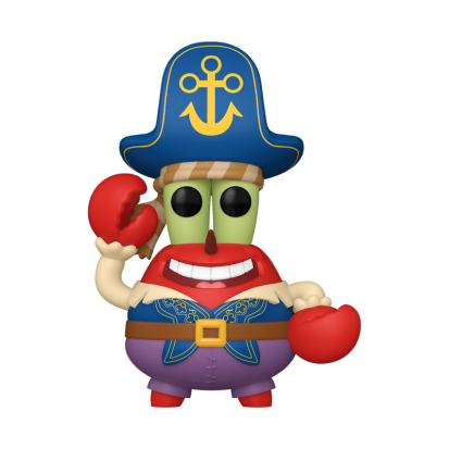 ФІГУРКА FUNKO POP Nickelodeon -  Mr. Krabs (Pirate) / ФАНКО НІКЕЛОДІАН - МІСТЕР КРАБС ПІРАТ - фото 1