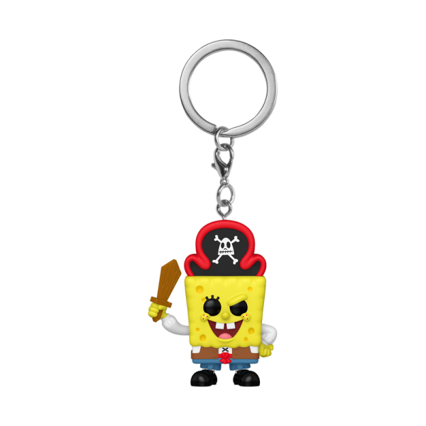 ФІГУРКА FUNKO POP Nickelodeon - Keychain SpongeBob SquarePants (Pirate) / ФАНКО НІКЕЛОДІАН - БРЕЛОК ГУБКА БОБ ПІРАТ