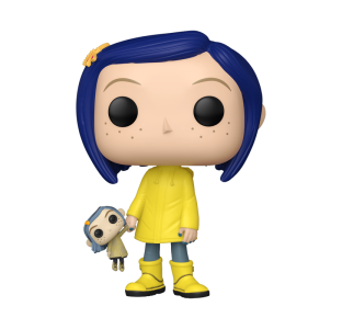 ФІГУРКА FUNKO POP CORALINE - CORALINE WITH DOLL / ФАНКО ПОП КОРАЛІНА У СВІТІ КОШМАРІВ