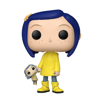 ФІГУРКА FUNKO POP CORALINE - CORALINE WITH DOLL / ФАНКО ПОП КОРАЛІНА У СВІТІ КОШМАРІВ - фото 1