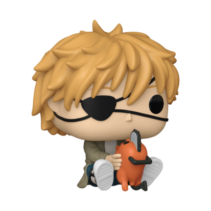 ФІГУРКА FUNKO POP CHAINSAW MAN - DENJI / ФАНКО ПОП ЛЮДИНА-БЕНЗОПИЛА - ДЕНДЖІ З ПОЧІТОЮ - фото 1