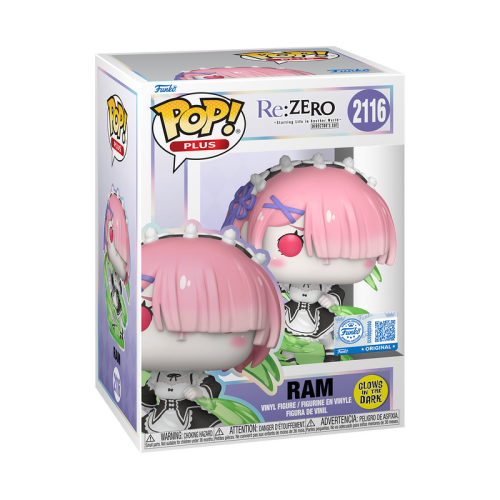 ФІГУРКА FUNKO POP RE:ZERO - RAM / ФАНКО ПОП ЖИТТЯ В АЛЬТЕРНАТИВНОМУ СВІТІ З НУЛЯ - РЕМ