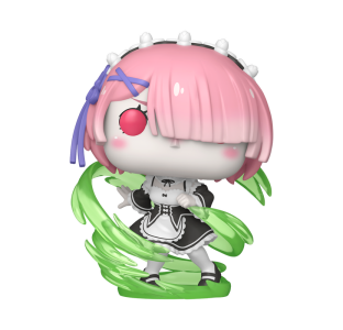 ФІГУРКА FUNKO POP RE:ZERO - RAM / ФАНКО ПОП ЖИТТЯ В АЛЬТЕРНАТИВНОМУ СВІТІ З НУЛЯ - РЕМ