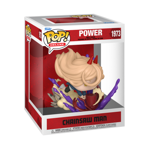 ФІГУРКА FUNKO POP CHAINSAW MAN - POWER / ФАНКО ПОП ЛЮДИНА-БЕНЗОПИЛА - ПАВЕР ДЕЛЮКС