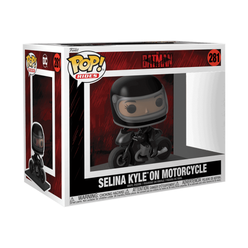 ФІГУРКА FUNKO POP THE BATMAN - SELINA KYLE ON MOTORCYCLE / ФАНКО ПОП БЕТМЕН - СЕЛІНА КАЙЛ
