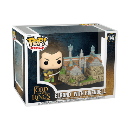 ФІГУРКА FUNKO POP LORD OF THE RINGS - ELROND WITH RIVENDELL / ФАНКО ПОП ВОЛОДАР ПЕРСНІВ - ЕЛРОНД У РІВЕНДЕЛІ