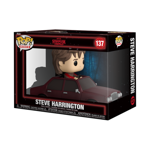 ФІГУРКА FUNKO POP STRANGER THINGS - STEVE HARRINGTON/ ФАНКО ПОП ДИВНІ ДИВА - СТІВ НА МАШИНІ