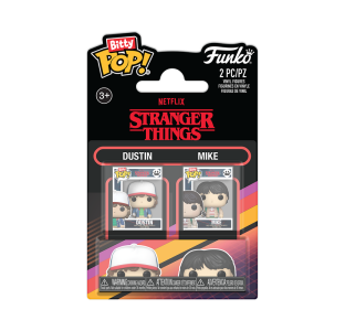 ФІГУРКА FUNKO POP 2 PACK STRANGER THINGS / ФАНКО ПОП ДИВНІ ДИВА НАБІР 2 ФІГУРКИ ДАСТІН ТА МАЙК