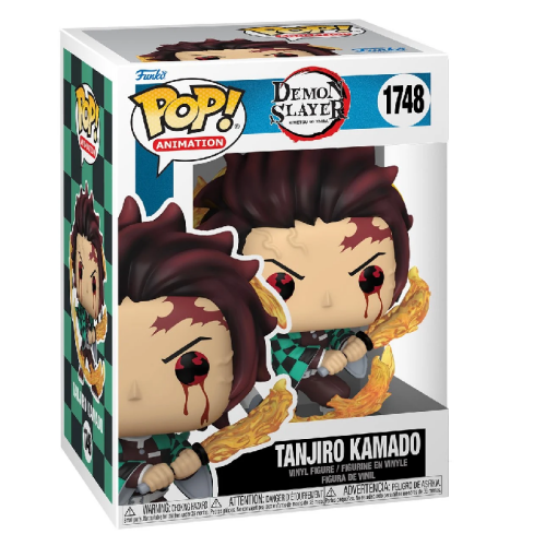 ФІГУРКА FUNKO POP DEMON SLAYER - TANJIRO KAMADO / ФАНКО ПОП КЛИНОК, ЯКИЙ ЗНИЩУЄ ДЕМОНІВ - ТАНЖИРО КАМАДО 1748