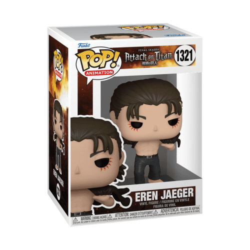 ФІГУРКА FUNKO POP ATTACK ON TITAN - EREN YAEGER / ФАНКО ПОП АТАКА НА ТИТАНІВ - ЕРЕН ЄГЕР ФІГУРКА FUNKO POP ATTACK ON TITAN - EREN YAEGER / ФАНКО ПОП АТАКА НА ТИТАНІВ - ЕРЕН ЄГЕР