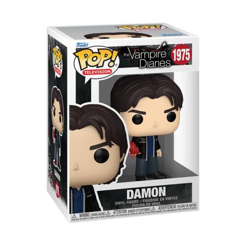 ФІГУРКА FUNKO POP THE VAMPIRE DIARIES - DAMON SALVATORE / ФАНКО ПОП ЩОДЕННИКИ ВАМПІРА - ДЕЙМОН САЛЬВАТОРЕ - фото 2