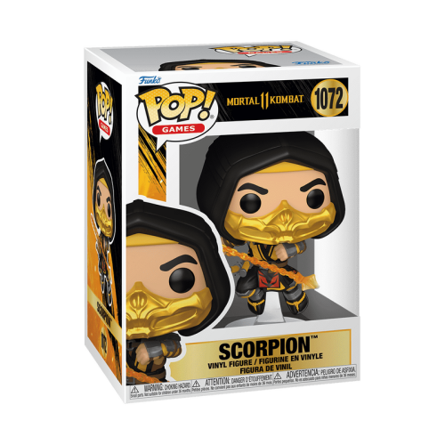 ФИГУРКА FUNKO POP MORTAL KOMBAT 11 - SCORPION / ФАНКО ПОП МОРТАЛ КОМБАТ - СКОРПИОН
