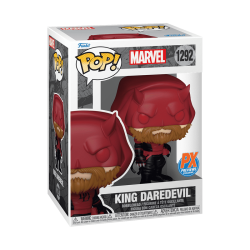 ФИГУРКА FUNKO POP MARVEL - KING DAREDEVIL / ФАНКО ПОП МАРВЕЛ - СОРВИГОЛОВА