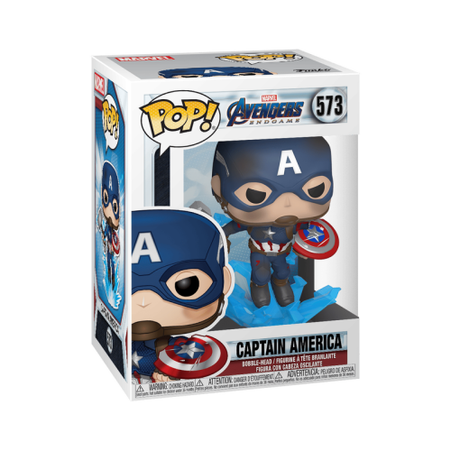 ФИГУРКА FUNKO POP AVENGERS ENDGAME - CAPTAIN AMERICA / ФАНКО ПОП МСТИТЕЛИ ФИНАЛ - КАПИТАН АМЕРИКА