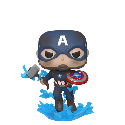 ФИГУРКА FUNKO POP AVENGERS ENDGAME - CAPTAIN AMERICA / ФАНКО ПОП МСТИТЕЛИ ФИНАЛ - КАПИТАН АМЕРИКА - фото 1