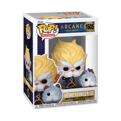 ФИГУРКА FUNKO POP ARCANE - HEIMERDINGER / ФАНКО ПОП АРКЕЙН - ХЕЙМЕРДИНГЕР