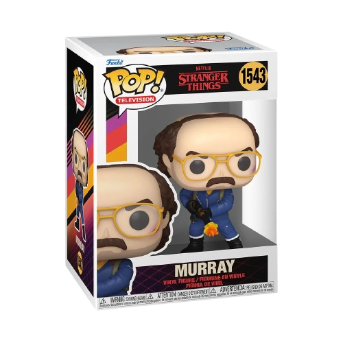 ФИГУРКА FUNKO POP STRANGER THINGS - MURRAY / ФАНКО ПОП ОЧЕНЬ СТРАННЫЕ ДЕЛА - МЮРРЕЙ