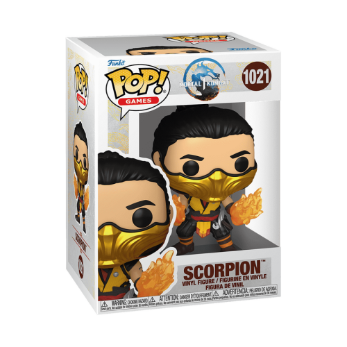ФИГУРКА FUNKO POP MORTAL KOMBAT - SCORPION / ФАНКО ПОП МОРТАЛ КОМБАТ - СКОРПИОН
