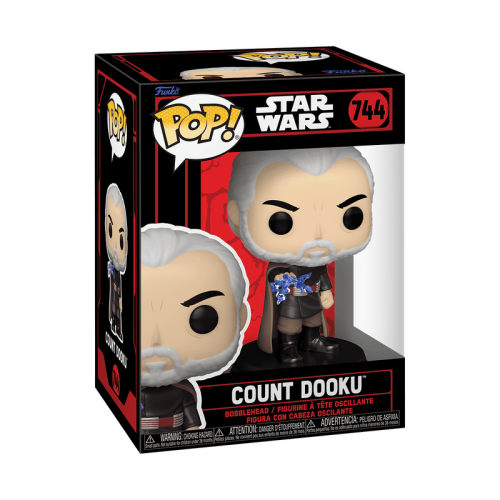 ФИГУРКА FUNKO POP STAR WARS - COUNT DOOKU / ФАНКО ПОП ЗВЕЗДЫЕ ВОЙНЫ - ГРАФ ДУКУ