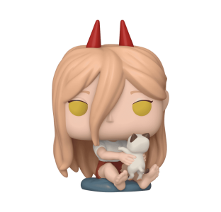 ФИГУРКА FUNKO POP CHAINSAW MAN - POWER WITH MEOWY / ФАНКО ПОП ЧЕЛОВЕК-БЕНЗОПИЛА - ПАВЕР З КОТИКОМ