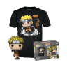 ФУТБОЛКА ТА ФІГУРКА POP NARUTO - NARUTO UDZUMAKI (SIZE M) / ФАНКО ПОП НАРУТО (РОЗМІР М) - фото 1