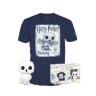 ФУТБОЛКА ТА ФІГУРКА POP HARRY POTTER - HEDWIG (SIZE L) / ФАНКО ПОП ГАРРІ ПОТТЕР - БУКЛЯ (РОЗМІР Л) - фото 1