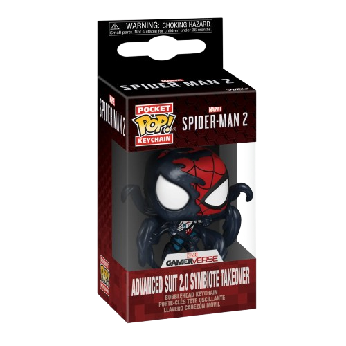 POCKET POP! KEYCHAIN: ADVANSED SUIT 2.0 SYMBIOTE TAKEOVER / БРЕЛОК ФАНКО ПОП: СИМБІОТ 2.0