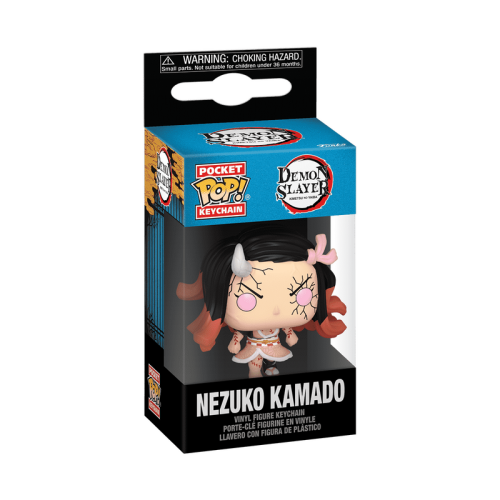 FUNKO POCKET POP! KEYCHAIN: DEMON SLAYER - NEZUKO KAMADO / БРЕЛОК ФАНКО ПОП: КЛИНОК, ЩО ЗНИЩУЄ ДЕМОНІВ - НЕЗУКО КАМАДО