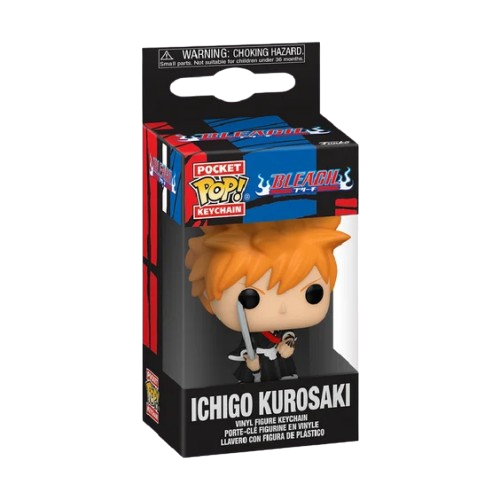 POCKET FUNKO POP! KEYCHAIN: BLEACH - ICHIGO KUROSAKI / БРЕЛОК ФАНКО ПОП: БЛІЧ - ІЧІГО КУРОСАКІ