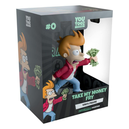 ФИГУРКА YOUTOOZ FUTURAMA - TAKE MY MONEY FRY / ЮТУЗ ФУТУРАМА - ВОЗЬМИ МОИ ДЕНЬГИ ФРАЙ - фото 1