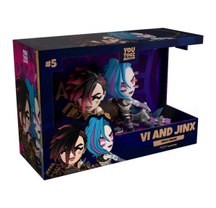 ФИГУРКА YOUTOOZ ARCANE - VI & JINX / ЮТУЗ АРКЕЙН - ВИ ТА ДЖИНКС
