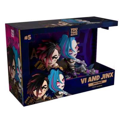 ФИГУРКА YOUTOOZ ARCANE - VI &amp; JINX / ЮТУЗ АРКЕЙН - ВИ ТА ДЖИНКС - фото 1