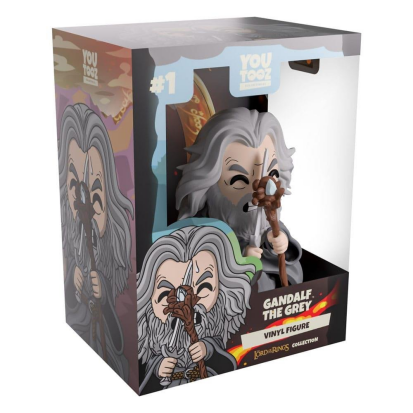 ФИГУРКА YOUTOOZ LORD OF THE RINGS - GANDALF THE GRAY / ЮТУЗ ВЛАСТЕЛИН КОЛЕЦ - ГЭНДАЛЬФ СЕРЫЙ - фото 1