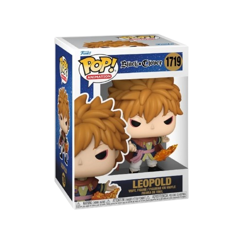 ФИГУРКА FUNKO POP BLACK CLOVER - LEOPOLD / ФАНКО ПОП ЧЕРНЫЙ КЛЕВЕР - ЛЕОПОЛЬД