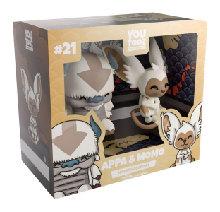 ФИГУРКА YOUTOOZ THE LAST AIRBENDER (AVATAR) - APPA AND MOMO / ЮТУЗ АВАТАР - АППА И МОМО