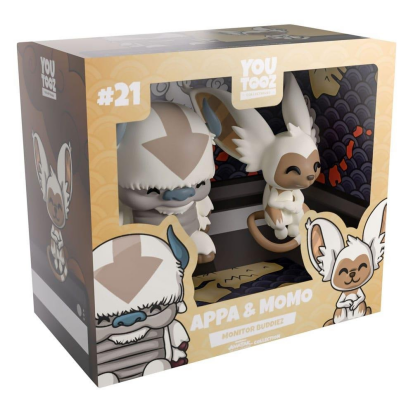 ФИГУРКА YOUTOOZ THE LAST AIRBENDER (AVATAR) - APPA AND MOMO / ЮТУЗ АВАТАР - АППА И МОМО - фото 1