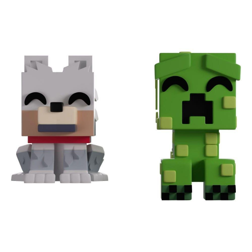 ФИГУРКА YOUTOOZ MINECRAFT - WOLF AND CREEPER / ЮТУЗ МАЙНКРАФТ - ВОЛК И КРИПЕР
