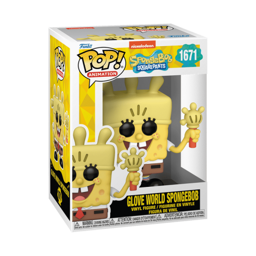 ФІГУРКА FUNKO POP SPONGEBOB / ФАНКО ПОП ГУБКА БОБ ПЕРЧАТКА