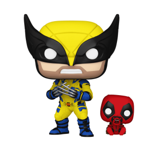 ФИГУРКА POP DEADPOOL - WOLVERINE WITH BABYPOOL/ ФАНКО ПОП ДЭДПУЛ - РОСОМАХА С БЭЙБИПУЛОМ