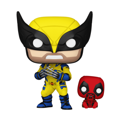 ФИГУРКА POP DEADPOOL - WOLVERINE WITH BABYPOOL/ ФАНКО ПОП ДЭДПУЛ - РОСОМАХА С БЭЙБИПУЛОМ - фото 1